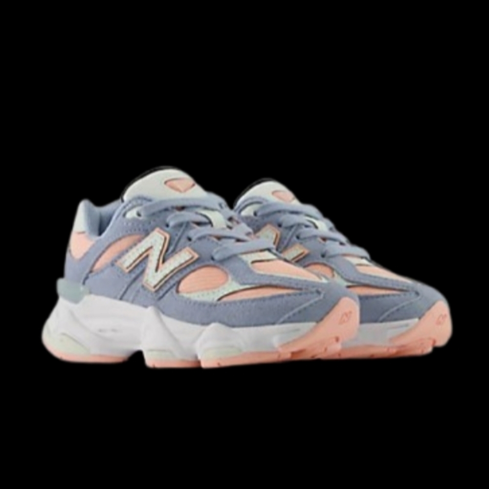 New Balance 9060 Running Kids Mint Water Blue Arctic Grey Peach White